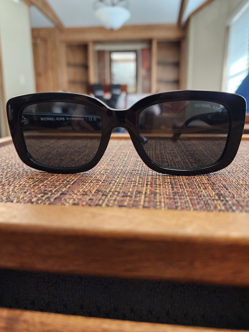 Michael Kors Women's Black Cambridge Style Sunglasses